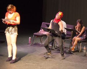 Lindsey Larson, Jeff Orton and DIana Huey Photo