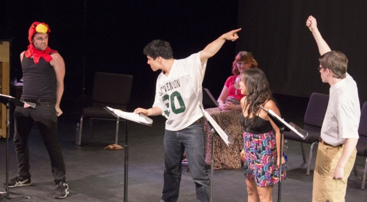 Jeff Orton, Michael Feldman, Diana Huey and Mike Spee at 