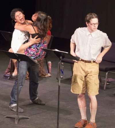 Michael Feldman, Diana Huey and Mike Spee Photo