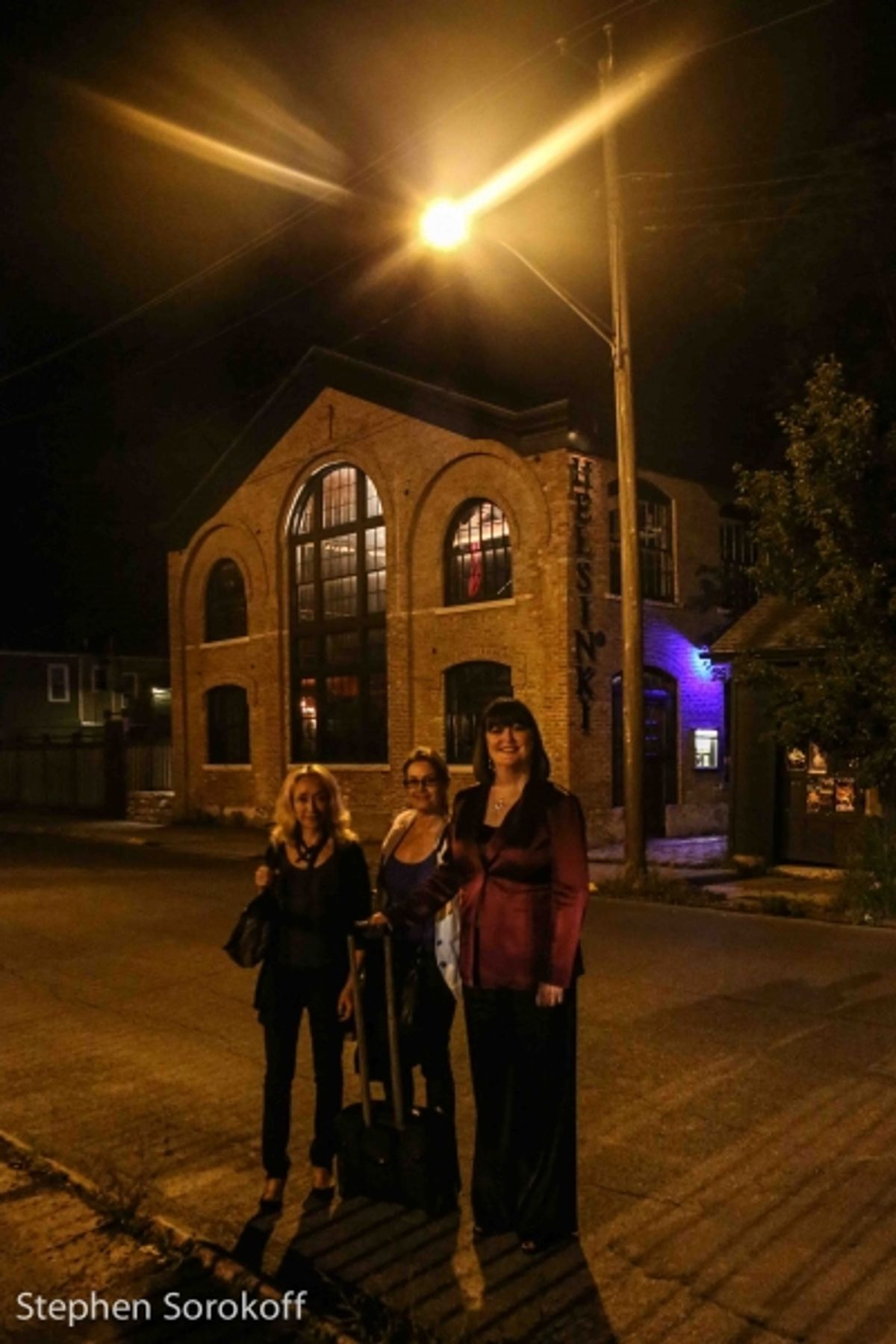 EDa Sorokoff, Kari Strand, Ann Hampton Callaway at 