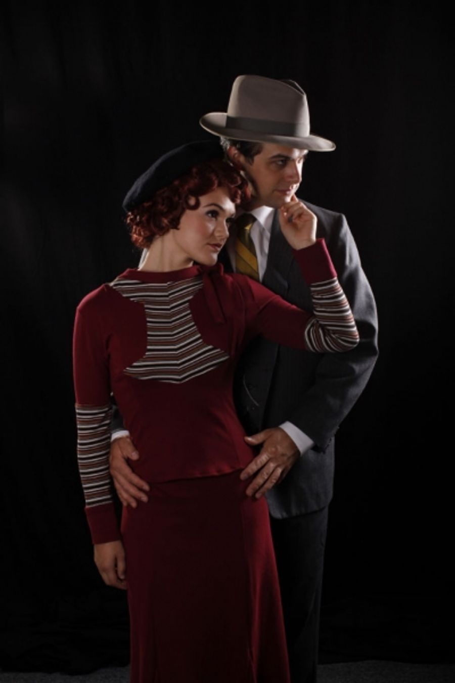Photo Flash: First Look at Michael Schluter and Noelle Pedersen in BONNIE AND CLYDE Image