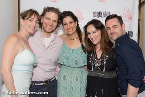 Julia Murney, Sebastian Arcelus, Stephanie J. Block, Eden Espinosa, Max von Essen Photo