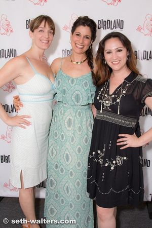 Julia Murney, Stephanie J. Block and Eden Espinosa Photo