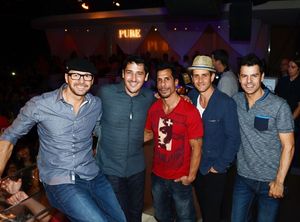 Donnie Wahlberg, Jonathan Knight, Danny Wood, Joey McIntyre and Jordan Knight Photo