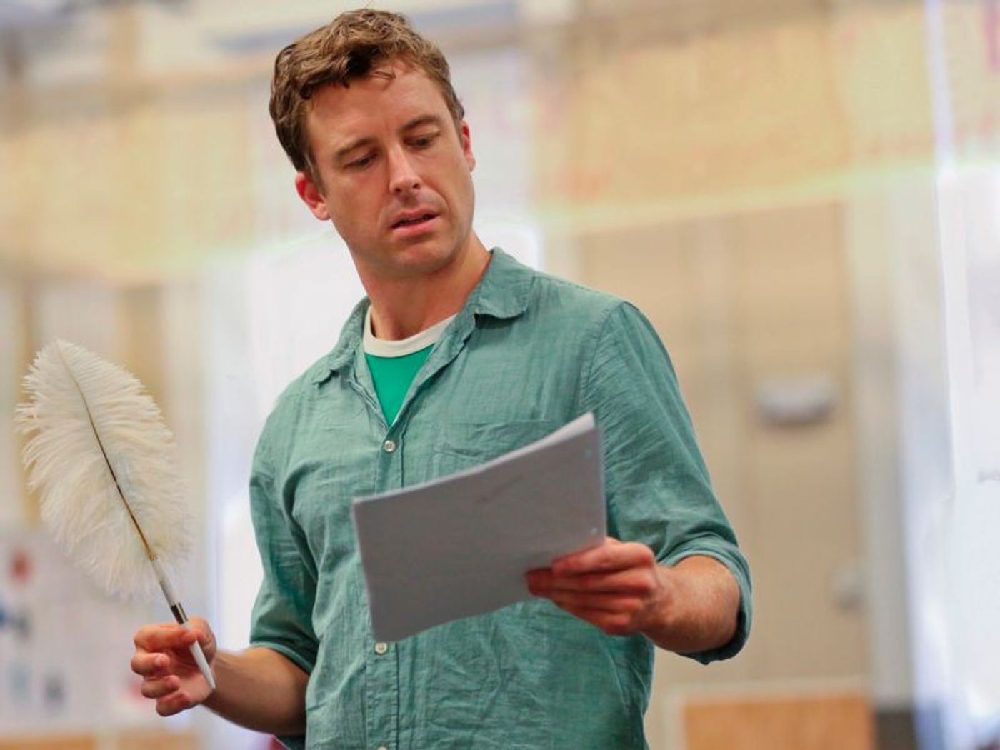Photo Flash: In Rehearsal for LOVE'S LABOUR'S LOST with Patti Murin, Daniel Breaker & More!  Image