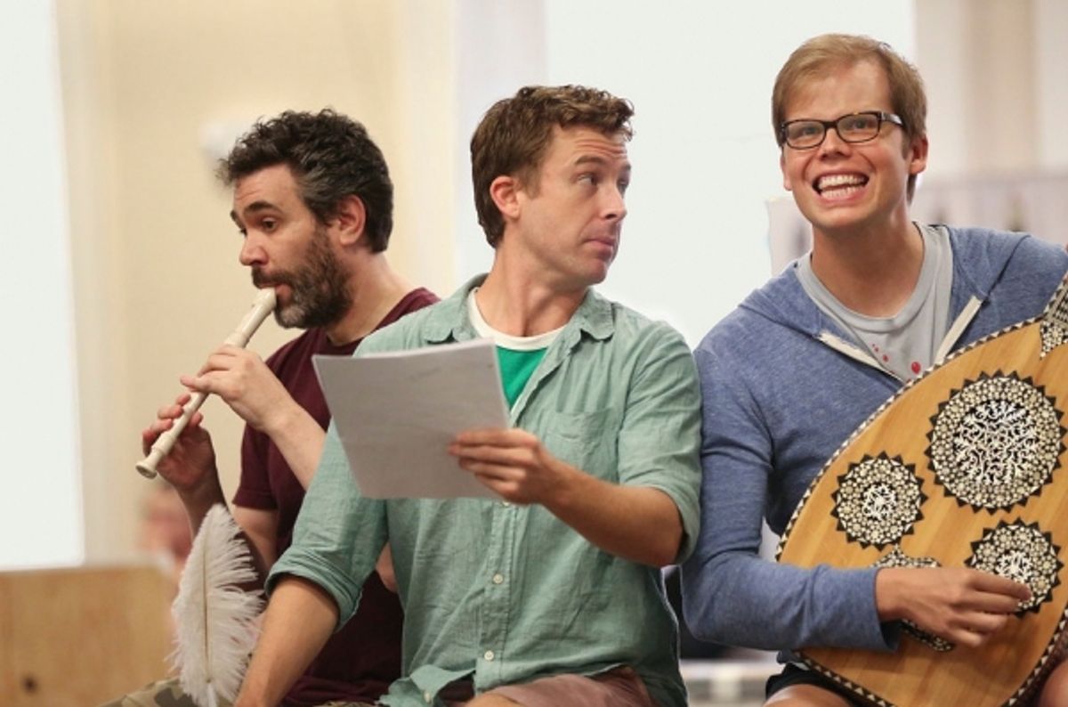 Kevin Del Aguila, Lucas Near-Verbrugghe, Jeff Hiller at 