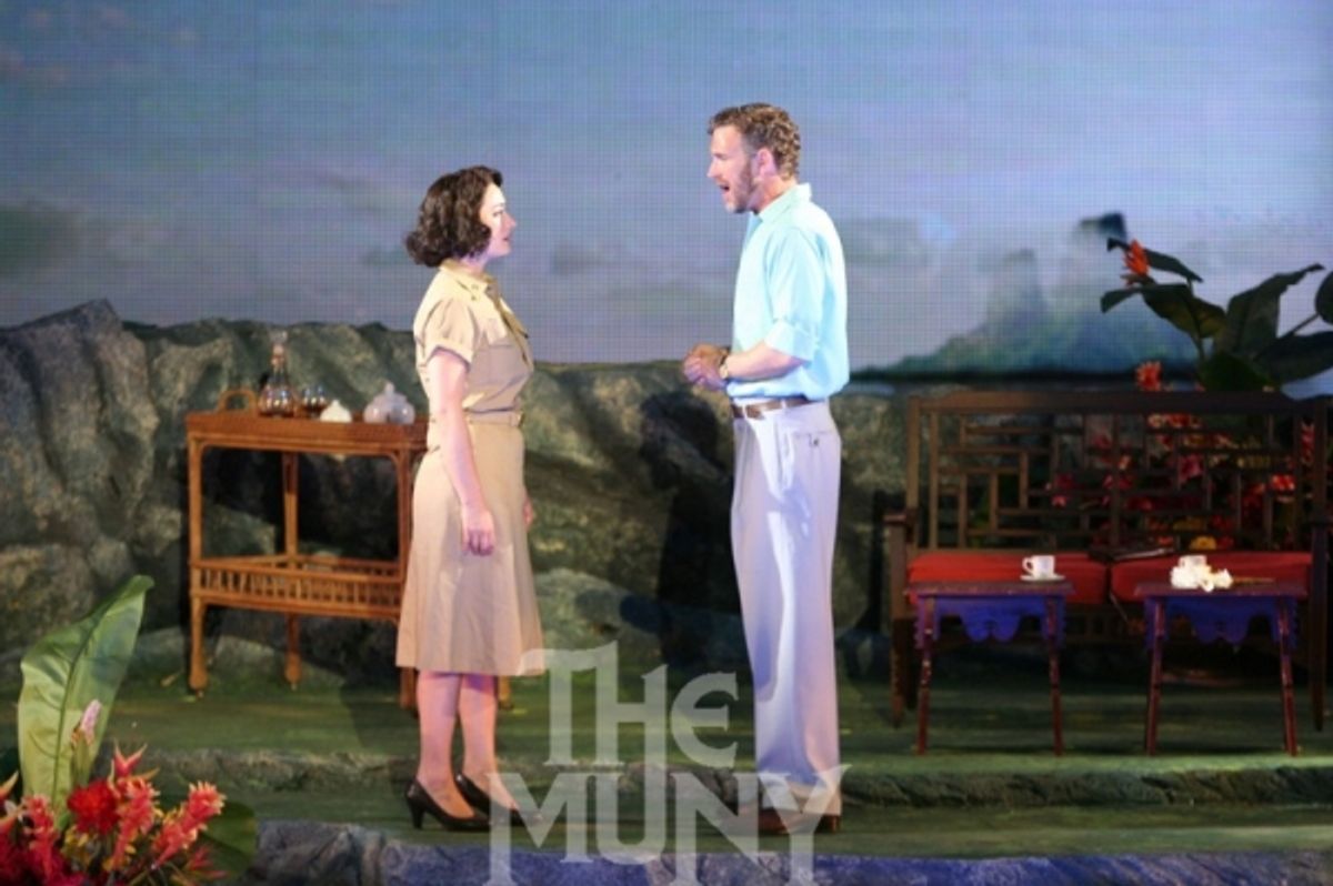 Laura Michelle Kelly,  Ben Davis at 