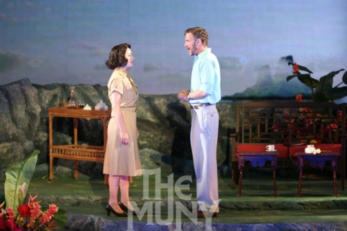 Photo Flash: First Look at Laura Michelle Kelly, Ben Davis, Josh Young & More in SOUTH PACIFIC at the MUNY Image