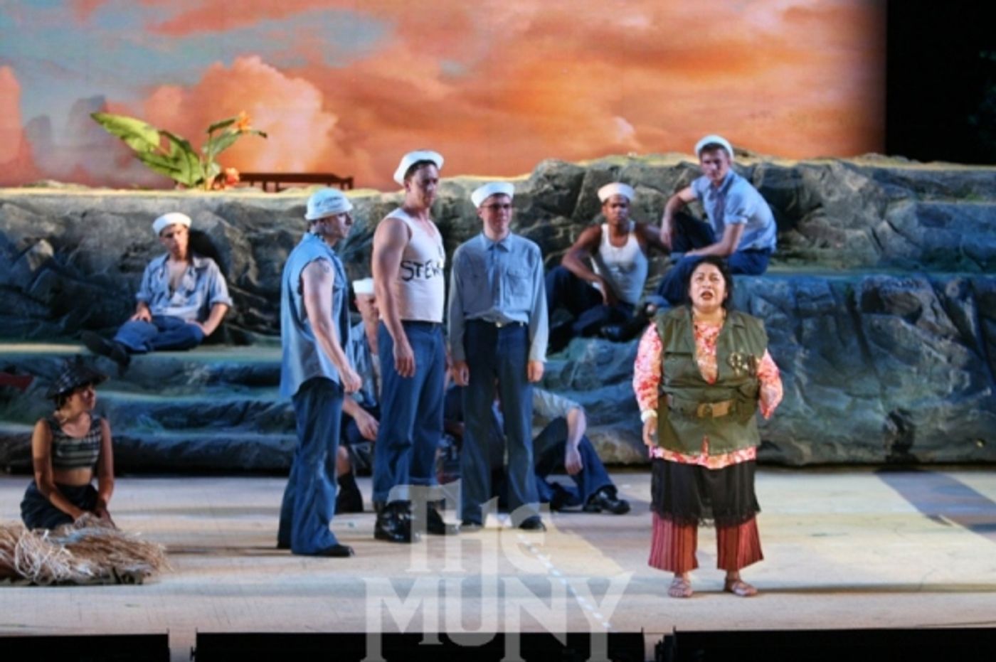 Photo Flash: First Look at Laura Michelle Kelly, Ben Davis, Josh Young & More in SOUTH PACIFIC at the MUNY Image