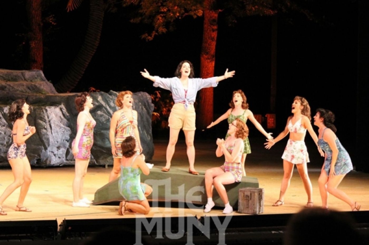 Photo Flash: First Look at Laura Michelle Kelly, Ben Davis, Josh Young & More in SOUTH PACIFIC at the MUNY Image