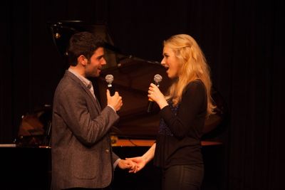 Betsy Wolfe and Adam Kantor
 Photo