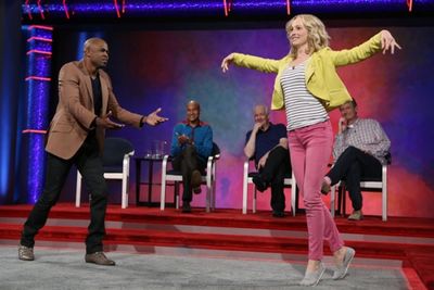 Wayne Brady, Candice Accola Photo