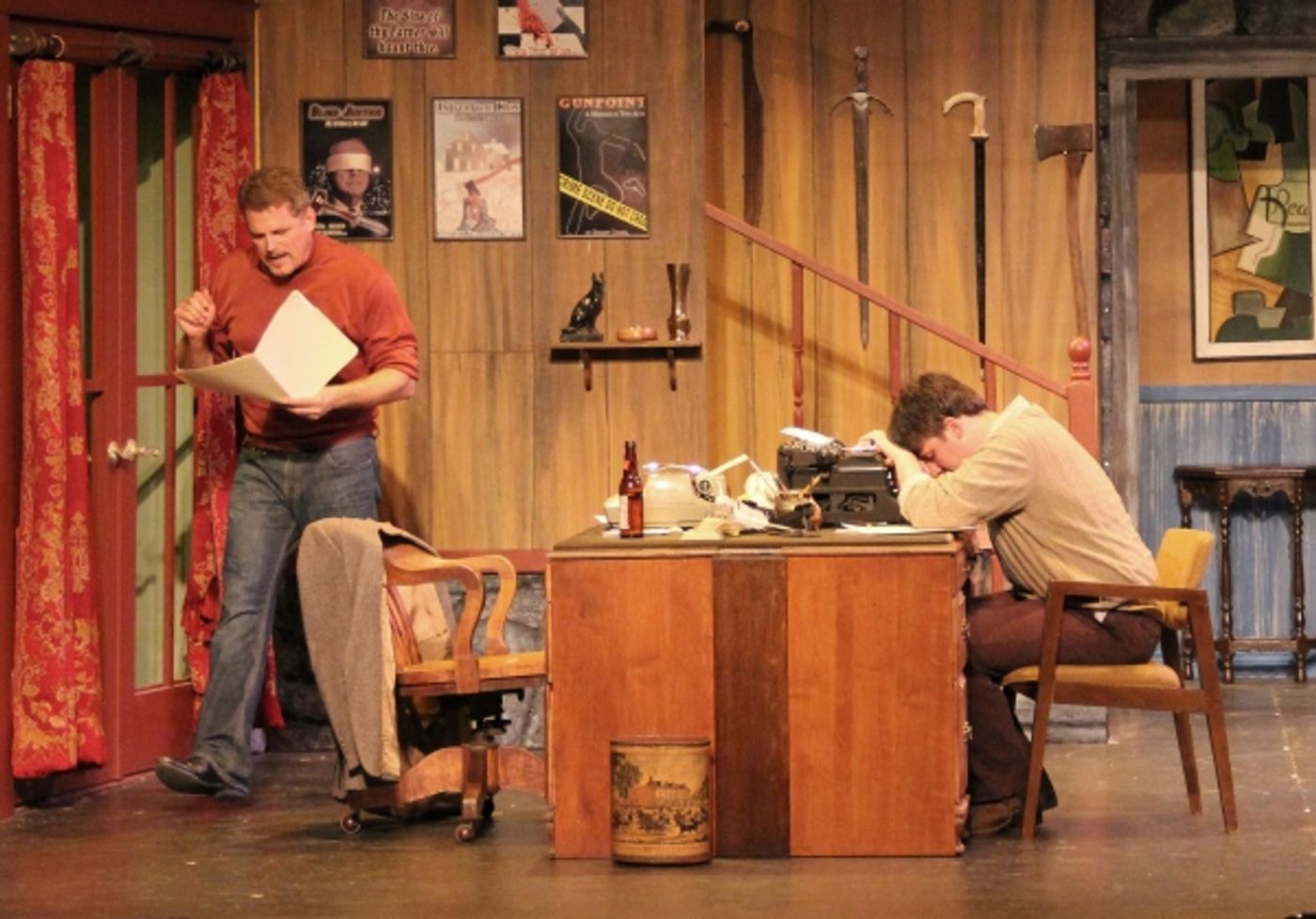 Photo Flash: Robert Newman in Barn Theatre's DEATHTRAP, Opening Tonight  Image