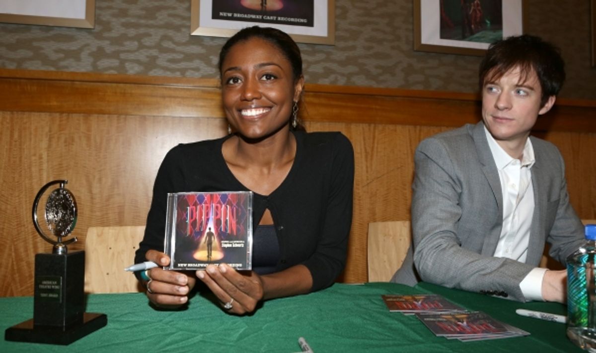 Patina Miller and Matthew James Thomas at 