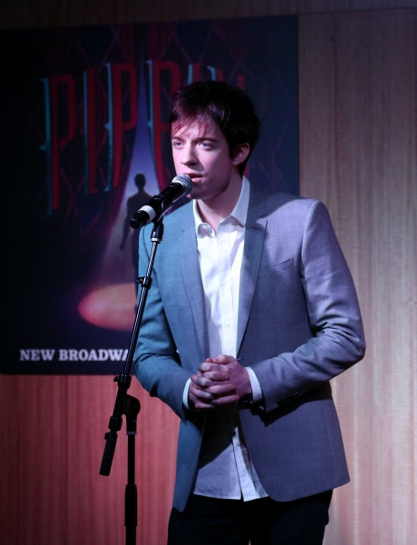 Photo Coverage: PIPPIN's Matthew James Thomas, Rachel Bay Jones & Patina Miller Perform at Barnes & Noble!  Image