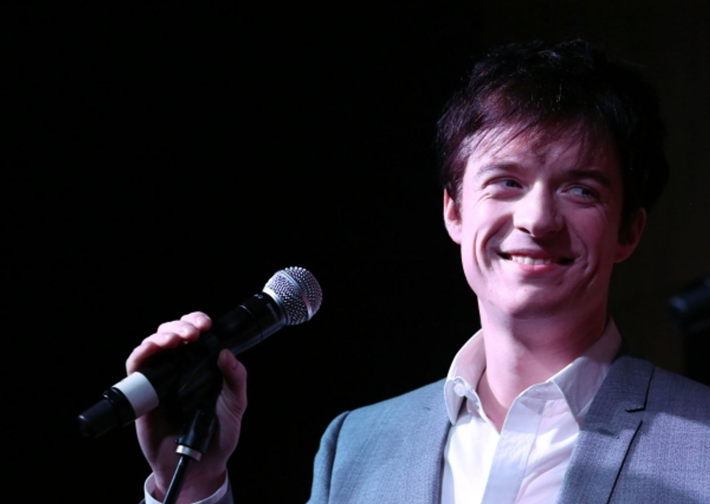 Photo Coverage: PIPPIN's Matthew James Thomas, Rachel Bay Jones & Patina Miller Perform at Barnes & Noble!  Image