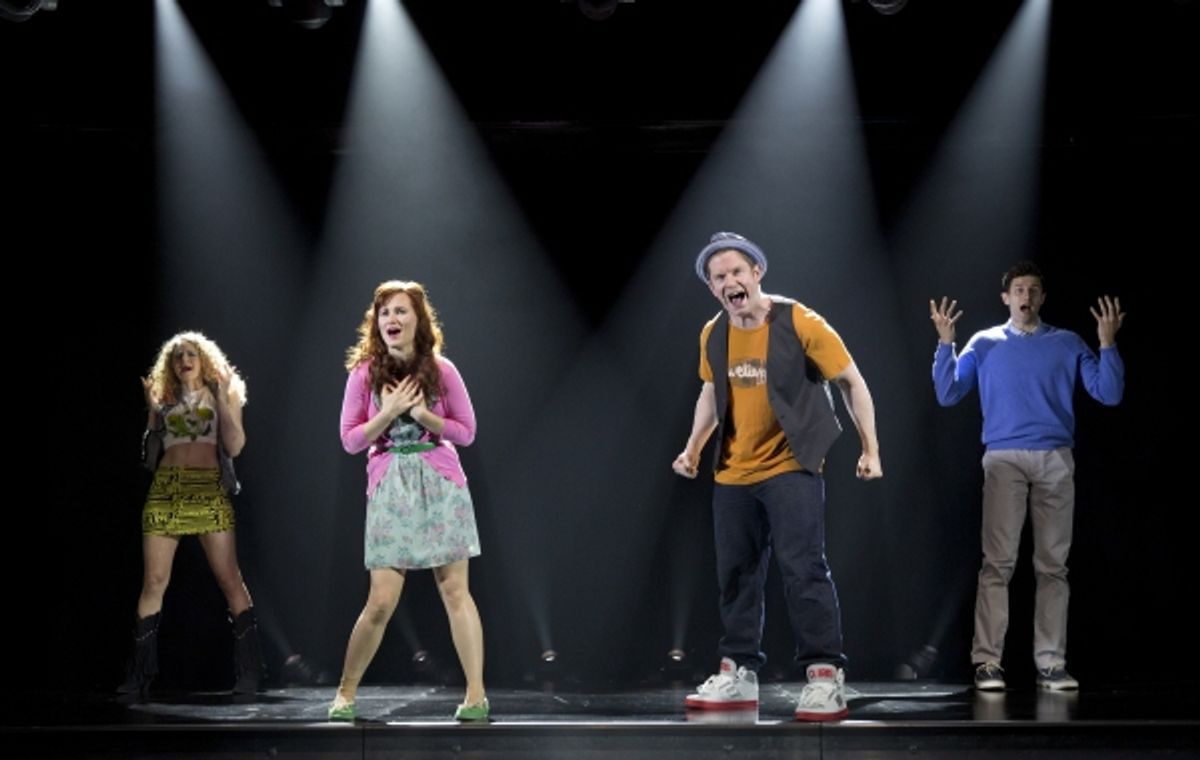 Lauren Molina, Autumn Hurlbert, Bryan Fenkart and Roe Hartrampf at 