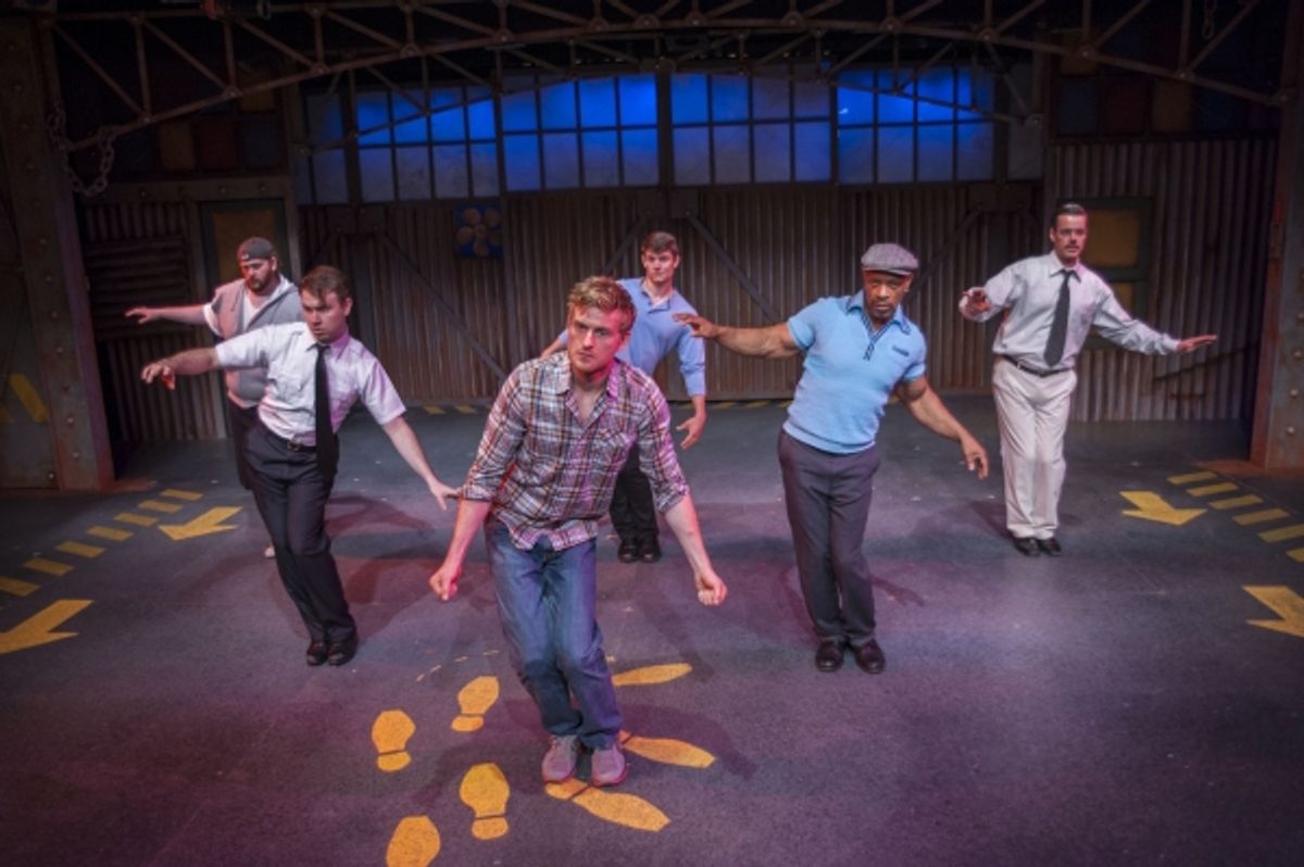 Jason Sofge as Dave Bukatinsky, Ryan Halsaver as Malcolm MacGregor, Ainsley Emrys as Jerry Lukowski, Garrett Keller as Ethan Girard, Lanny Mitchell as ''Horse'' Simmons, and Kerby Thompson as Harold Nichols  at 