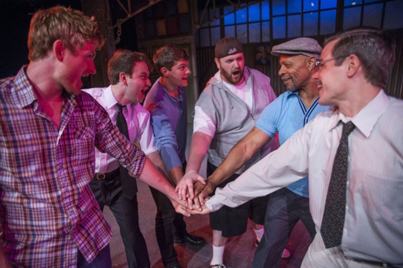 Photo Flash: First Look at Jason Sofge, Ainsely Emrys and More in CRT's THE FULL MONTY Image