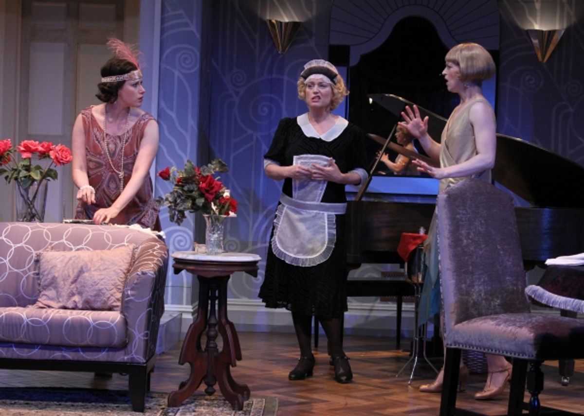 Melissa Miller as Jane, Allison Mackie as Saunders, and Julie Jesneck as Julia.  at 