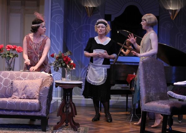 Melissa Miller as Jane, Allison Mackie as Saunders, and Julie Jesneck as Julia.  Photo
