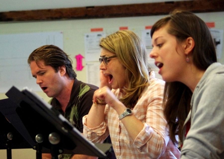 Photo Flash: Heidi Blickenstaff, David Ayers, Aaron Ramey, and More in Rehearsals for Weston Playhouse's NEXT TO NORMAL Image