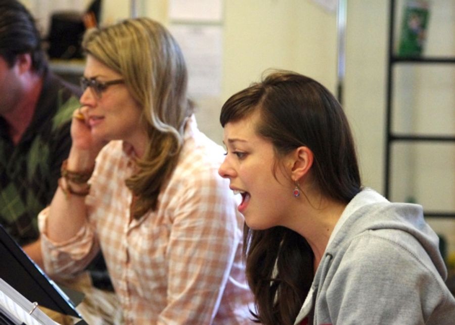 Photo Flash: Heidi Blickenstaff, David Ayers, Aaron Ramey, and More in Rehearsals for Weston Playhouse's NEXT TO NORMAL Image