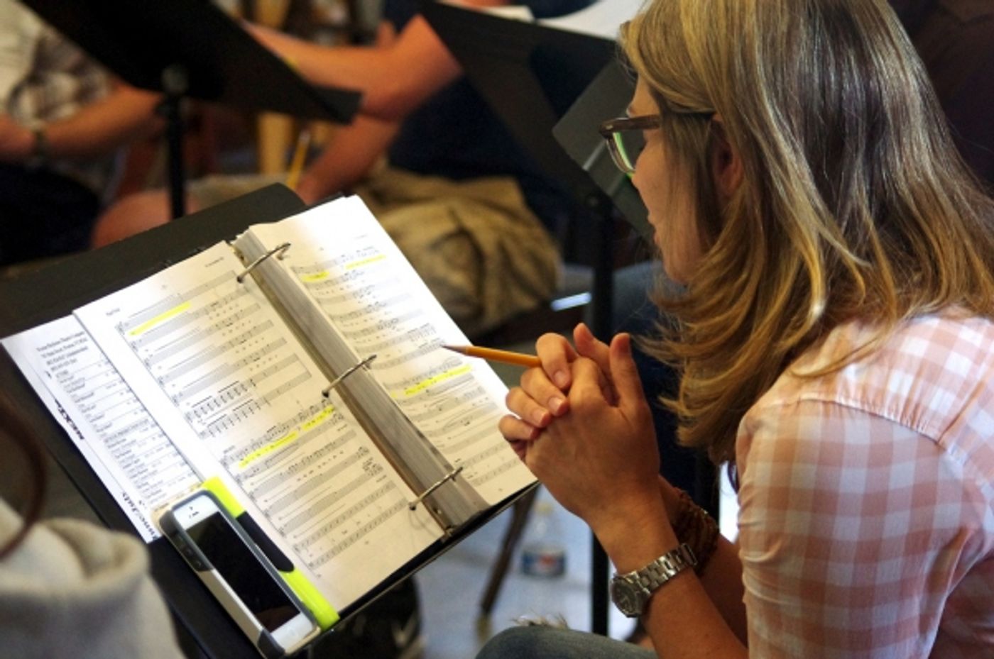 Photo Flash: Heidi Blickenstaff, David Ayers, Aaron Ramey, and More in Rehearsals for Weston Playhouse's NEXT TO NORMAL  Image