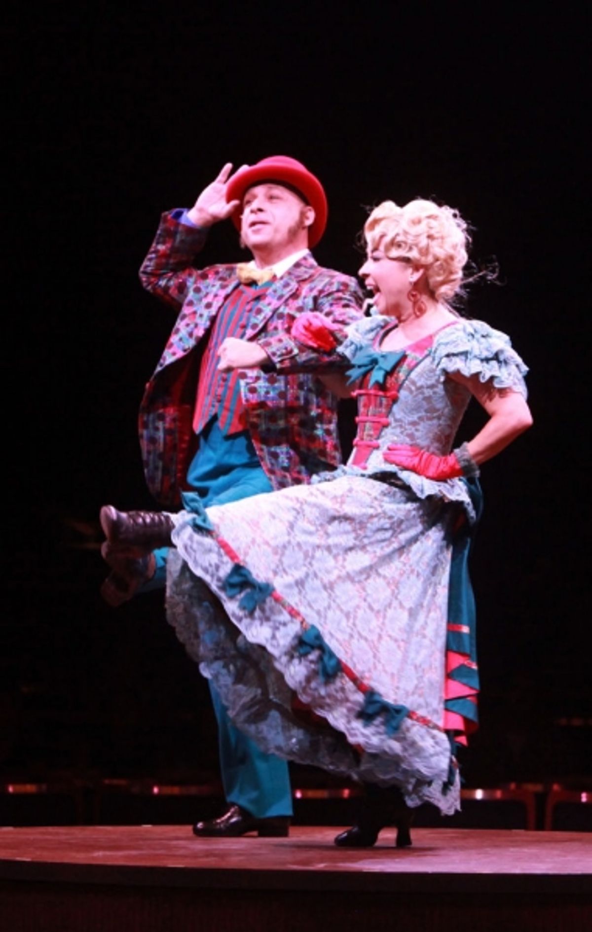 Jamie Torcellini (Frank) and Jennifer Cody (Ellie) at 