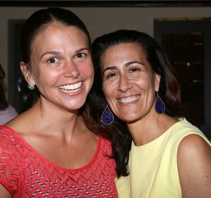 Sutton Foster and Jeanine Tesori Photo