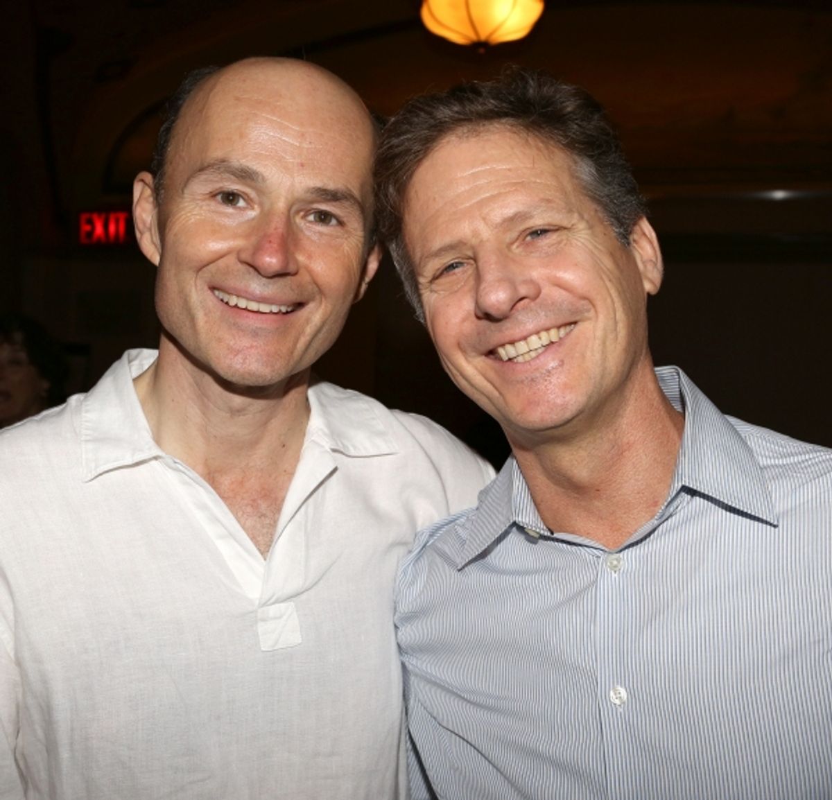 Henry Stram and Martin Moran at 