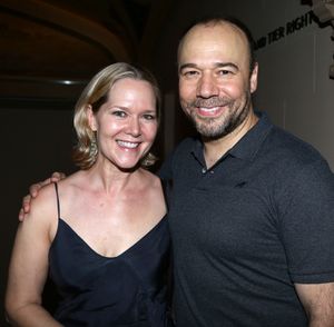 Rebecca Luker and Danny Burstein  Photo