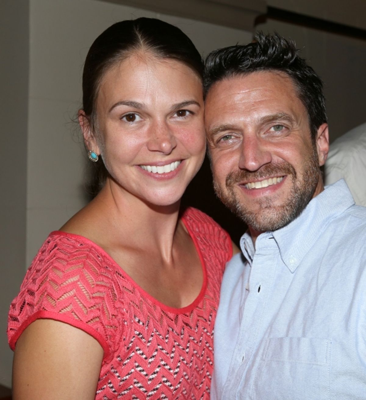 Sutton Foster and Raul Esparza at 