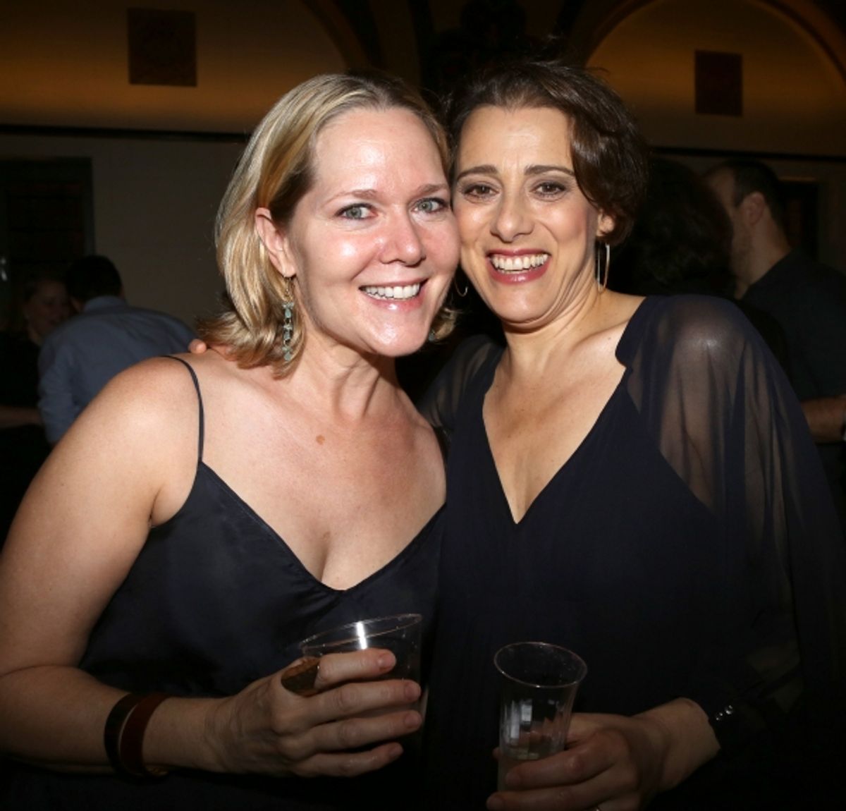 Rebecca Luker and  Judy Kuhn at 