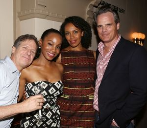 Martin Moran, Anika Noni Rose, Eisa Davis and Michael Park Photo