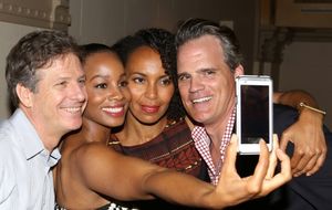 Martin Moran, Anika Noni Rose, Eisa Davis and Michael Park Photo