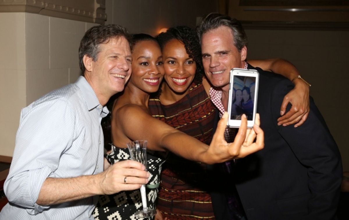 Martin Moran, Anika Noni Rose, Eisa Davis and Michael Park at 