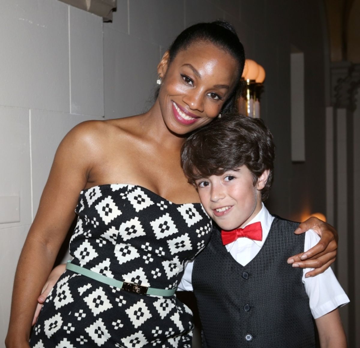 Anika Noni Rose and Aidan Gemme at 