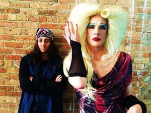Lauren Paris as Yitzhak and Ryan Lanning as Hedwig Photo