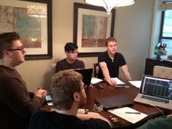 Fernando Alvarez, stage manager, Garvin Jellison Production Manager, Kyle Trent Direc Photo