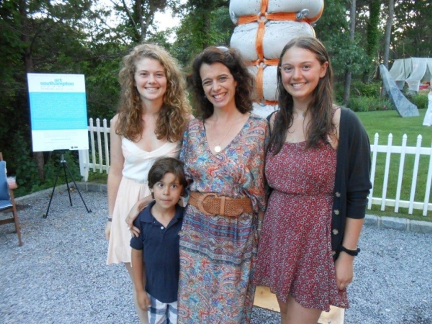 Photo Flash: Summer Soiree at Muhs Studio Kicks Off Art Southampton 2013 Image