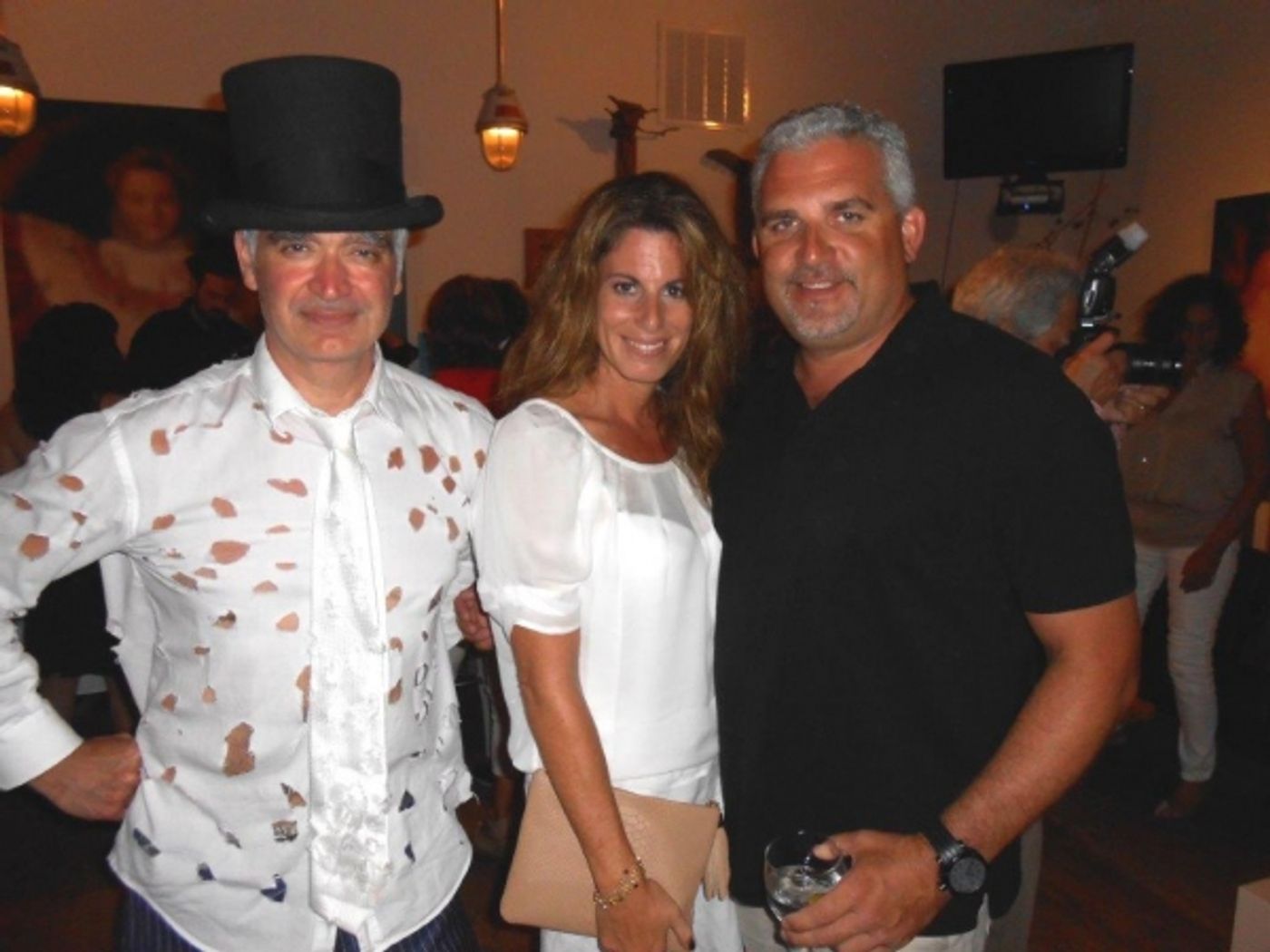 Photo Flash: Summer Soiree at Muhs Studio Kicks Off Art Southampton 2013 Image