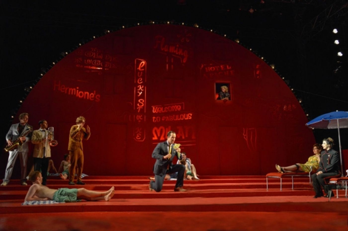 Photo Flash: Peter Cambor, Larry Coen and More in Commonwealth Shakespeare's TWO GENTLEMEN OF VERONA Image