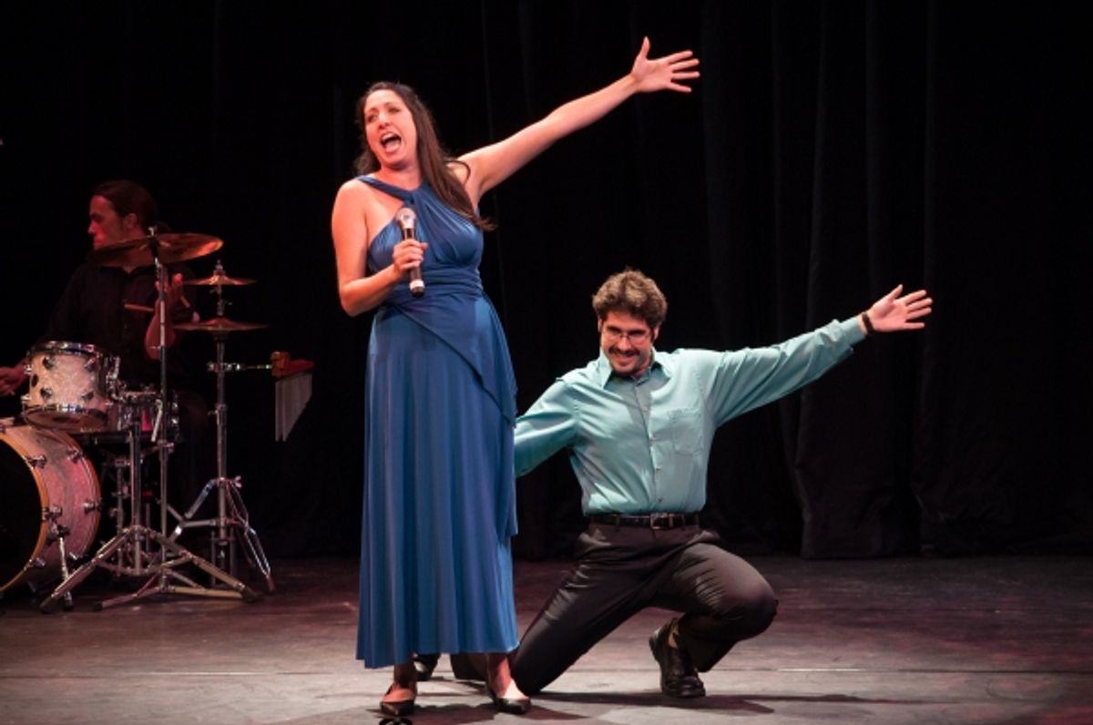 Eleni Delopoulos and Ehren Remal at 