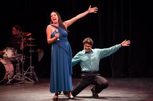 Eleni Delopoulos and Ehren Remal Photo