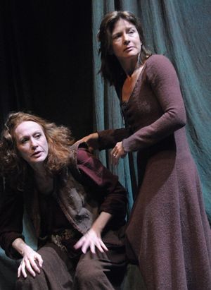 Jan Maxwell as Skinner and Jennifer Van Dyck as Ann @ BroadwayWorld Jan Maxwell as Skinner and Jennifer Van Dyck as Ann Photo