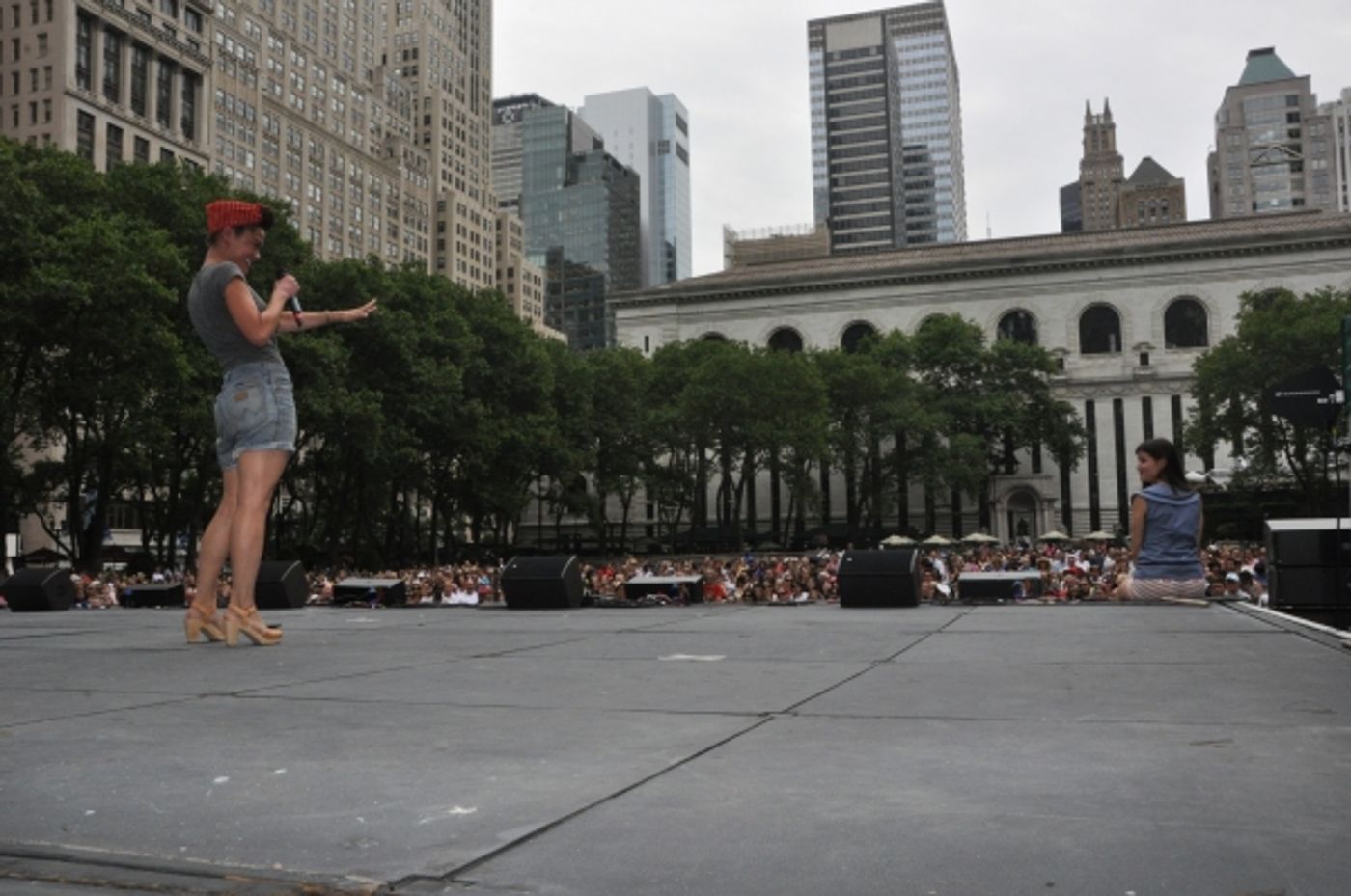 Photo Coverage: Casts of PIPPIN, CINDERELLA & More Perform at First Broadway in Bryant Park of 2013! Image