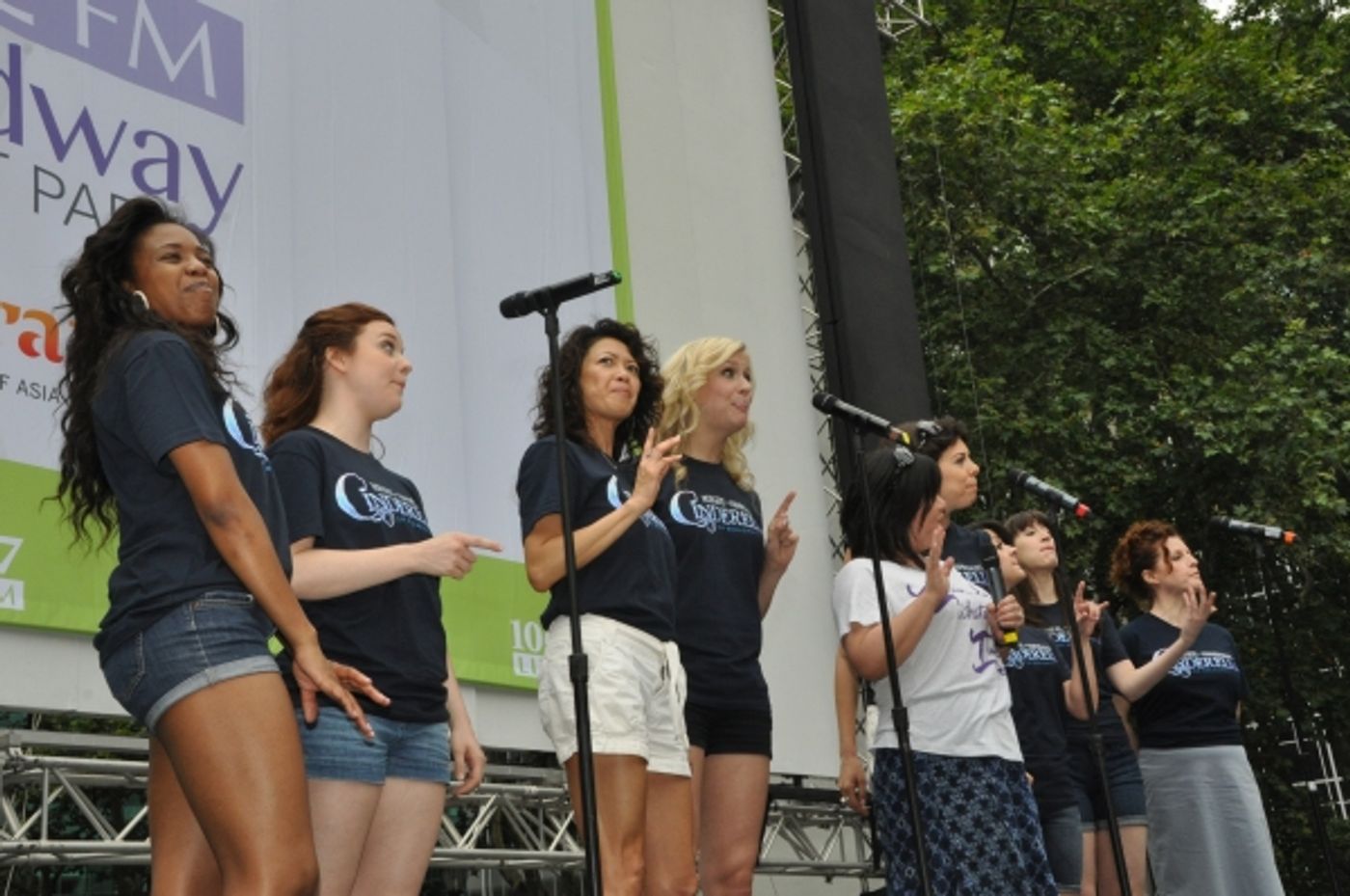 Photo Coverage: Casts of PIPPIN, CINDERELLA & More Perform at First Broadway in Bryant Park of 2013! Image