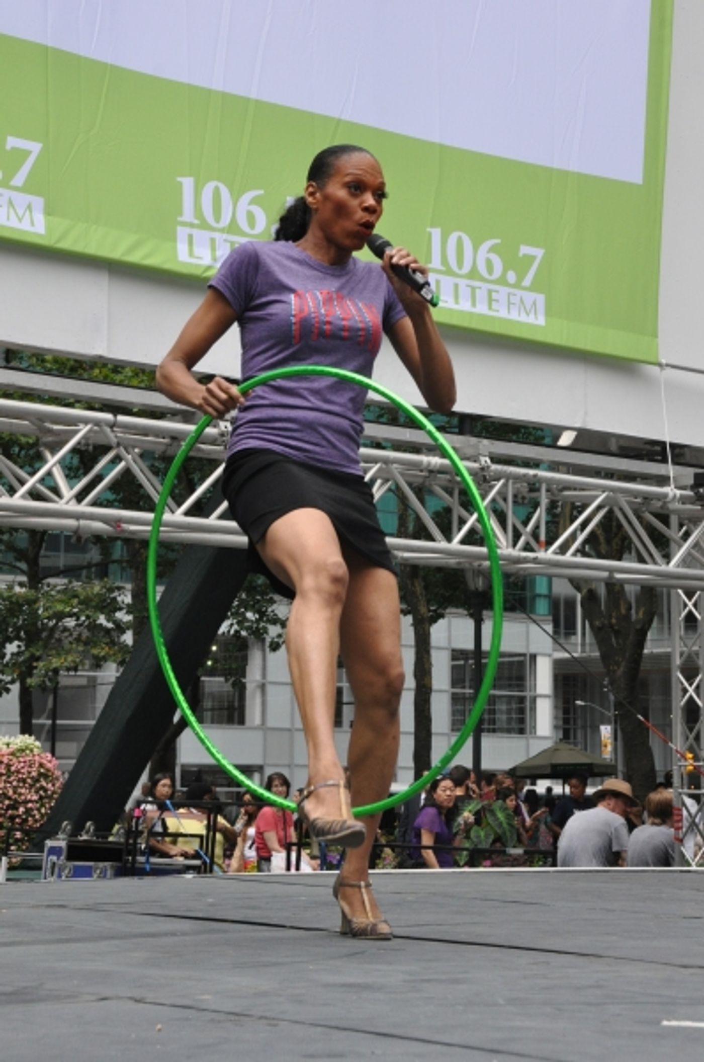 Photo Coverage: Casts of PIPPIN, CINDERELLA & More Perform at First Broadway in Bryant Park of 2013! Image