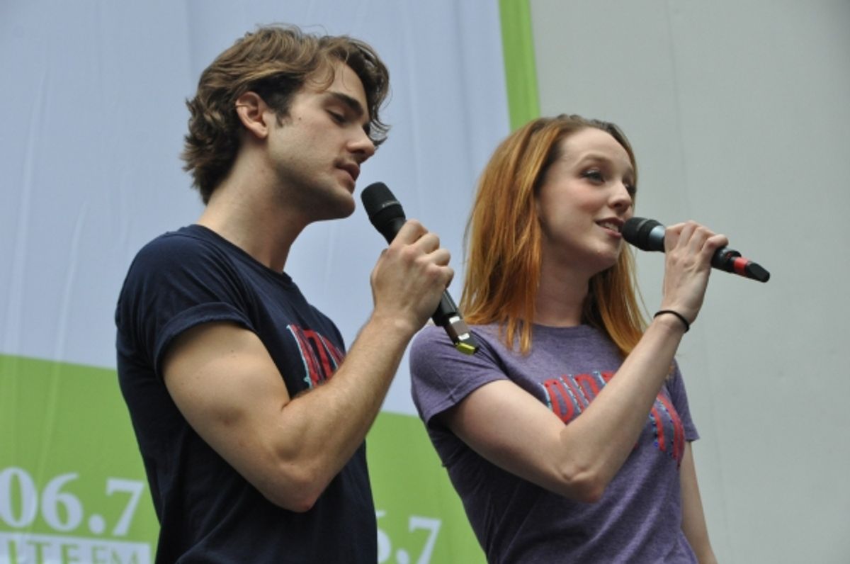 Erik Altemus and Bethany Moore at 